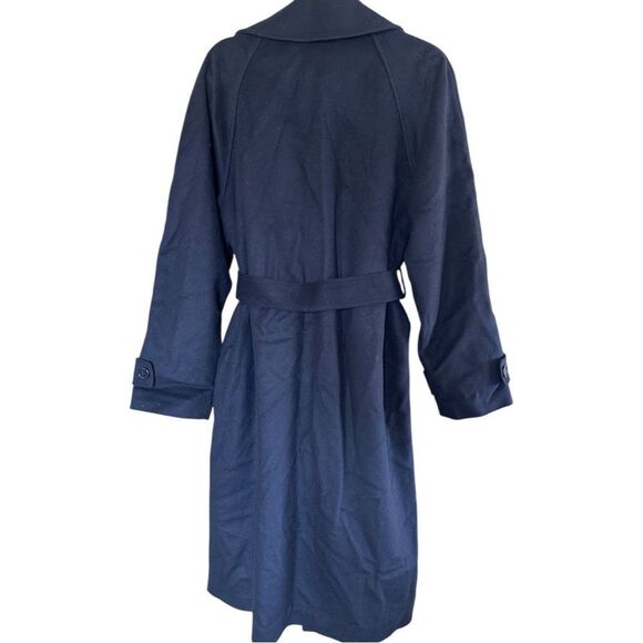 Quince Italian Wool Belted Coat in Black Size Large NWTs - Picture 3 of 9